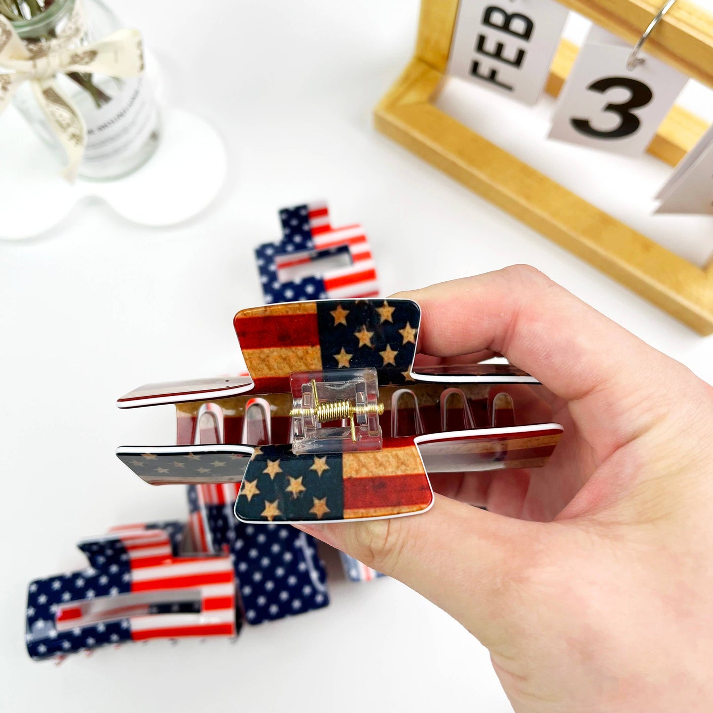 Independence Day Hair Clips