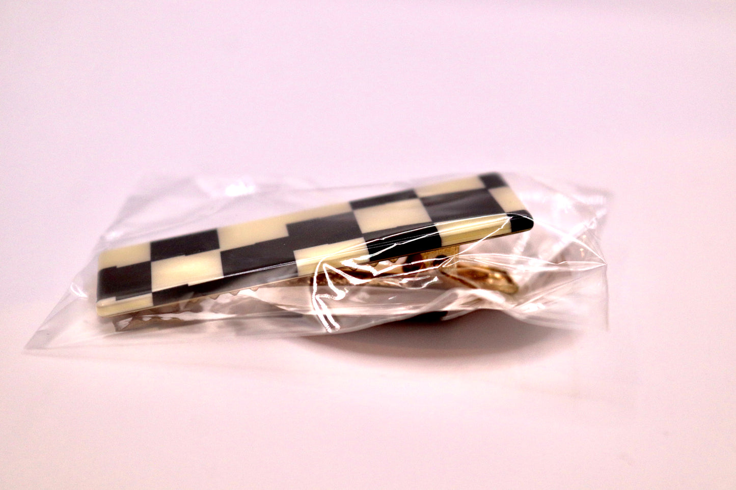 Checkered Hair Pins