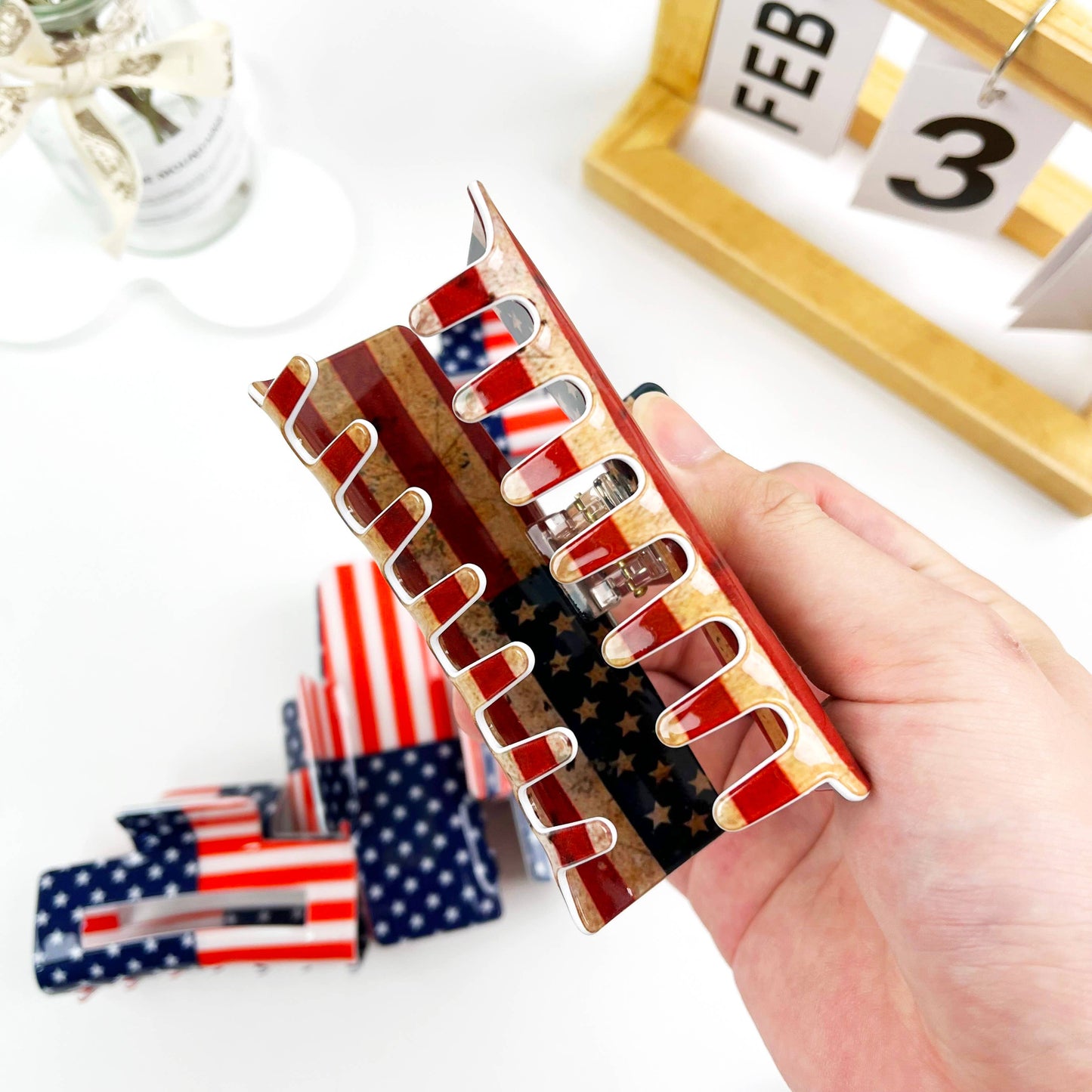 Independence Day Hair Clips